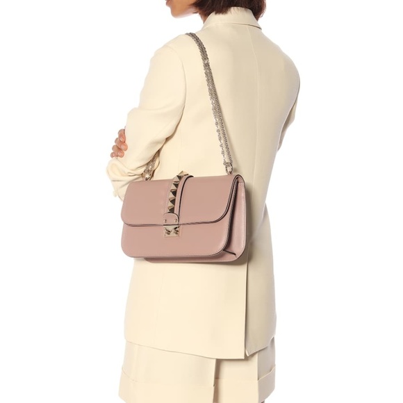valentino medium rockstud shoulder bag